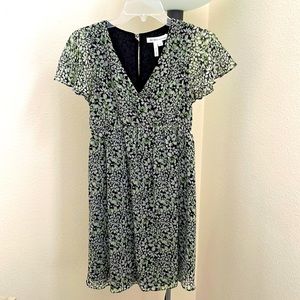 BCBGENERATION black and green short Dress, XS